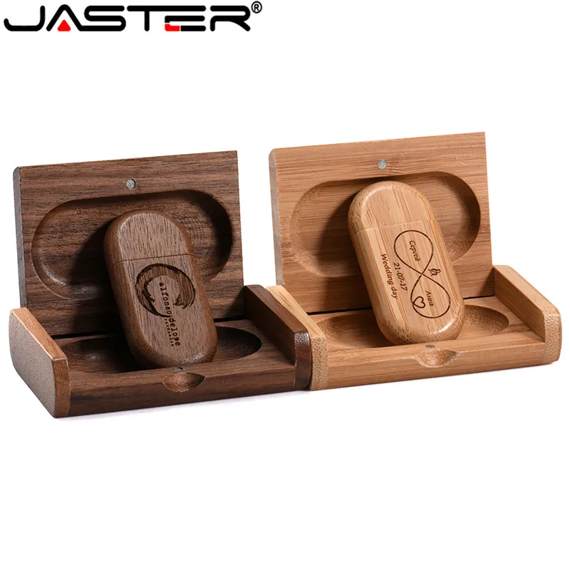Usb-флеш-накопитель JASTER, деревянный, 5 цветов, usb 2,0, 4/8/16/32/64 ГБ