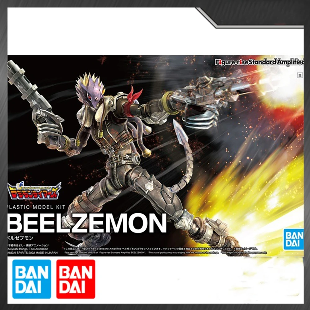 

【INSTOCK】BANDAI Figure Rise Digimon Adventure Beelzebumon Assemble Collection PVC Action Figure Model Robot Toys With Box