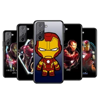 fighting avengers heroes for samsung galaxy s22 s21 s20 ultra plus pro s10 s9 s8 s7 4g 5g soft black phone case funda coque capa