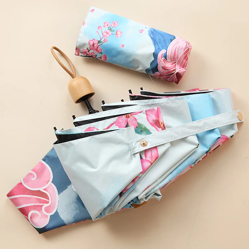 Бесплатная доставка женский зонт для девушек УФ-зонт свадьбы традиционный