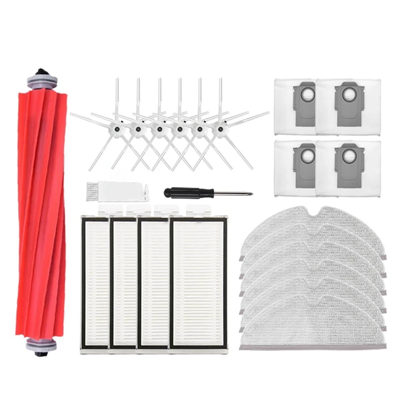 

Main Side Brush Vacuum Cleaner Parts Robot Accessories Compatible With Roborock Q7 Q7+ Q7 Max Q7 Max+ Q7 Plus Q7 Max Plus T8