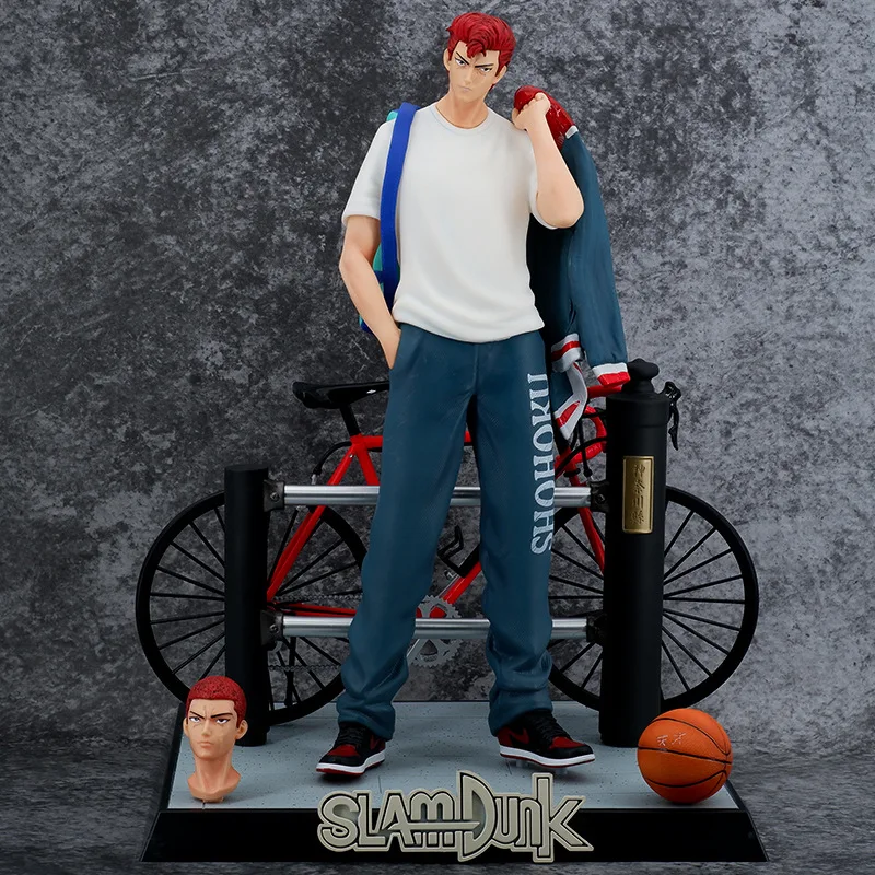 

THE FIRST SLAM DUNK Figure Hanamichi Sakuragi 40cm PVC Anime Action Figure Manga Scene Ornament Doll Collection Toys for Gifts