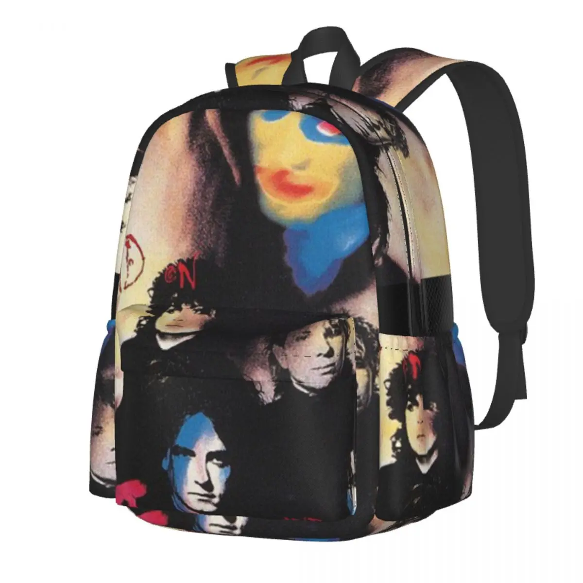 

The Head On The Door Of The Cure Backpack music band boy Outdoor Style Backpacks Colorful Durable School Bags Casual Rucksack