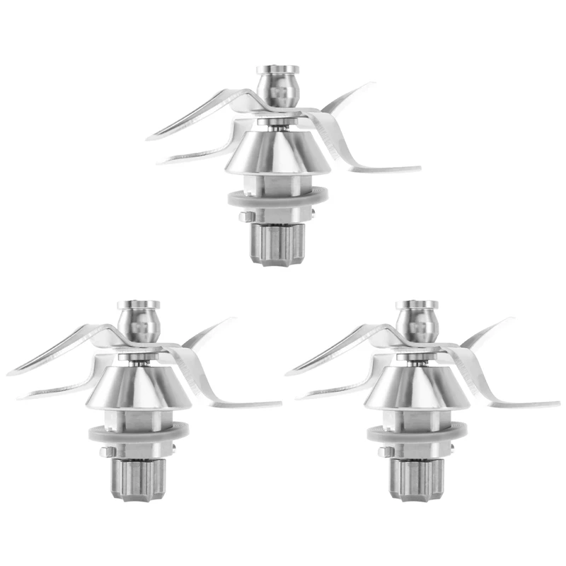 

3 сменных ножа для блендера Vorwerk Thermomix TM31, Кухонный комбайн, Магнитный нож с уплотнением, сверхострые запасные части