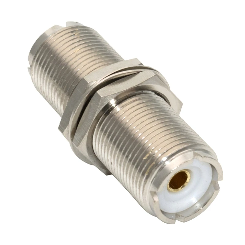 

1PC UHF SO239 Женский UHF SO239 RF Коаксиальный адаптер Медный разъем