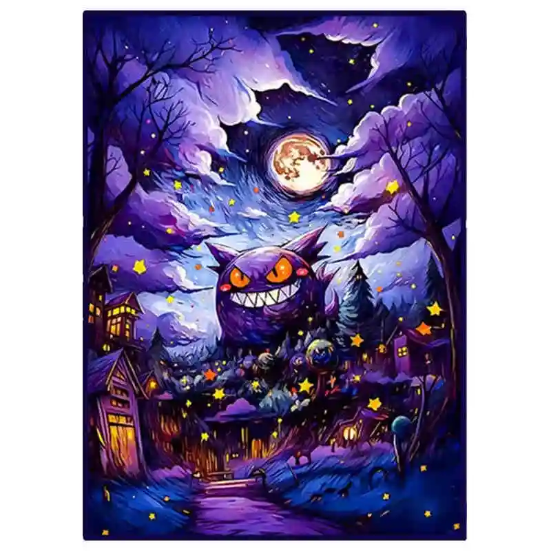 65 шт./компл. 66X91 мм Diy Self Made Pokemon Marnie Iono рукава для карт WS PTCG цветной защитный чехол