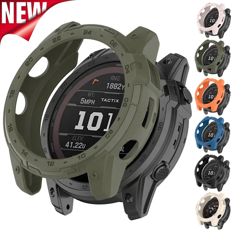 Защитный чехол из ТПУ для смарт-часов Garmin Fenix 7X Мягкий защитный аксессуары