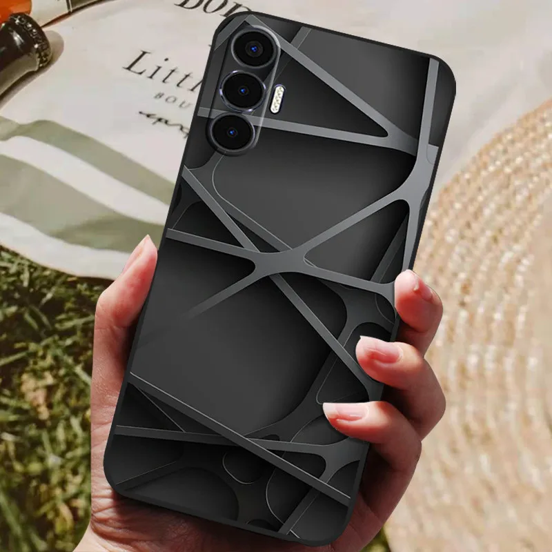 Фото Чехол для Tecno Pova 3 Чехол Pova Neo Мягкий силиконовый чехол для Tecno Pova Neo LE6 Чехлы Чехол Pova3 PovaNeo чехол для телефона Coque №3