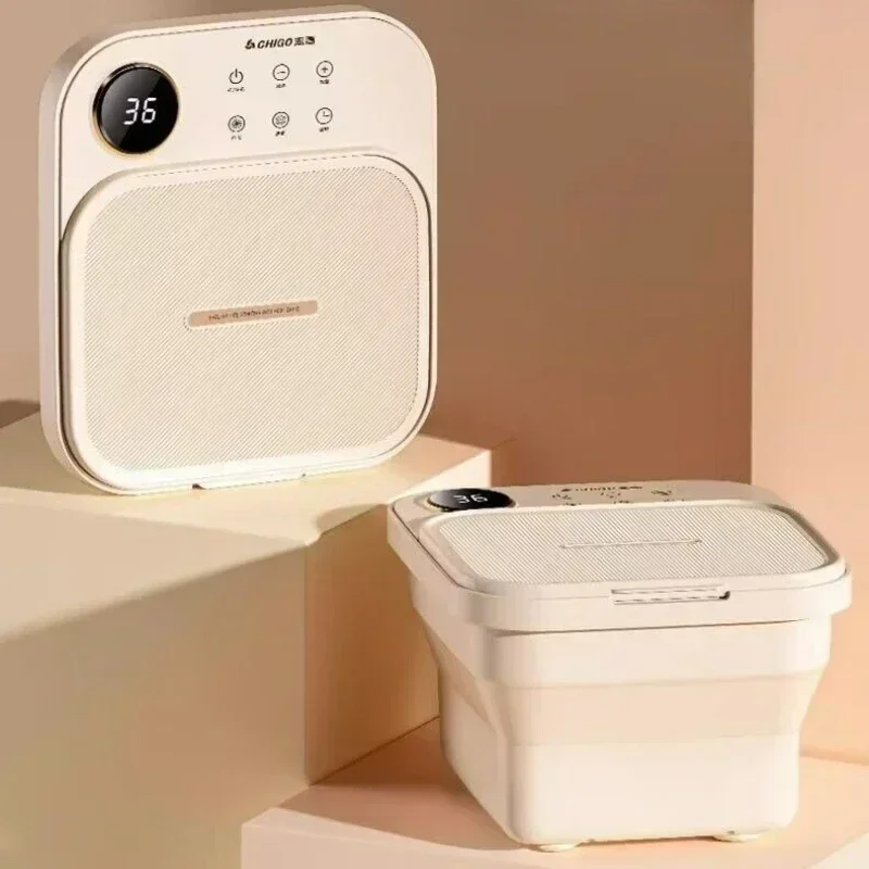 Складная ванна для ног с подогревом постоянная температура домашняя