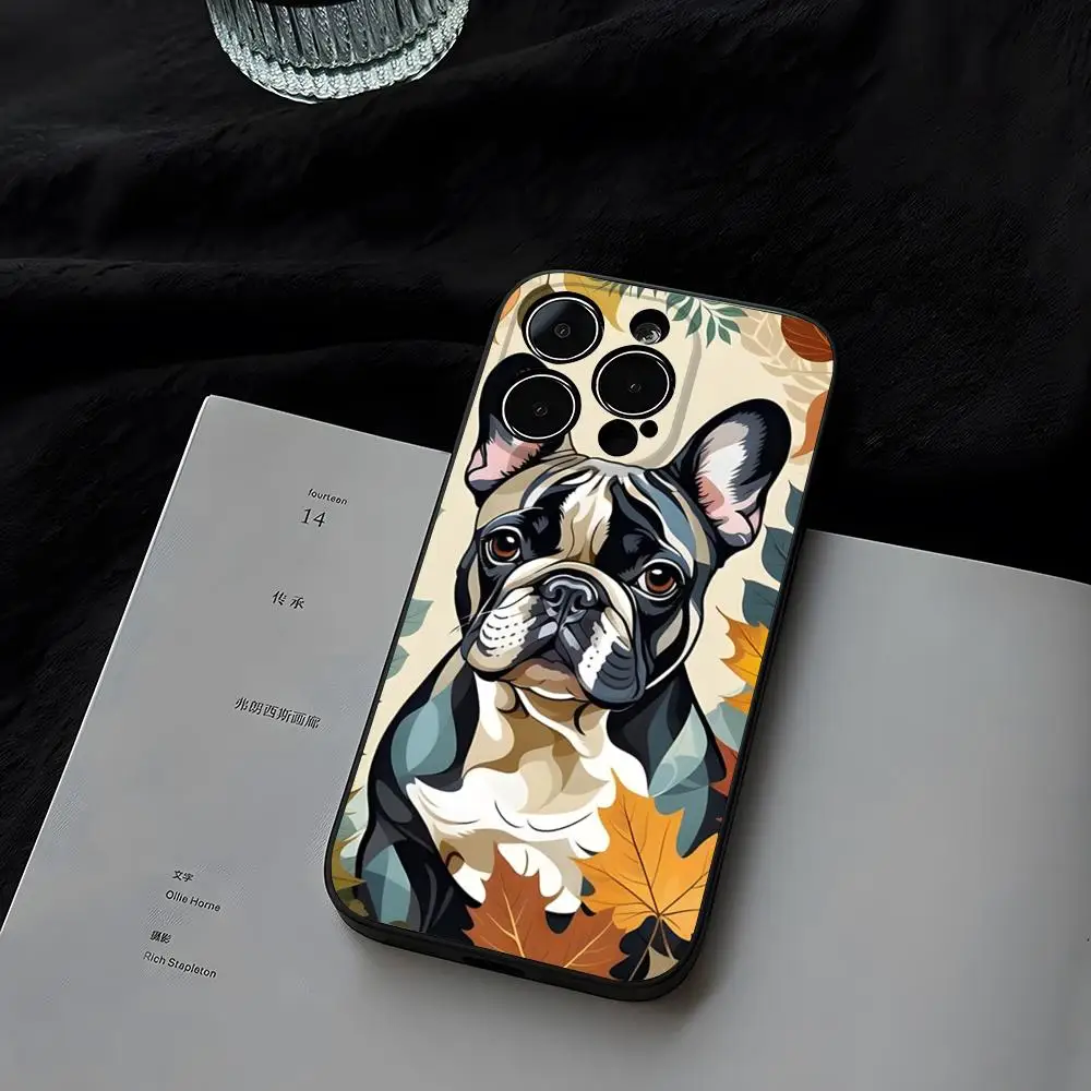 Чехол для телефона с собакой Бостон-терьером Funda Iphone 14 13 15 11 16 Pro Max 12 Mini Xr Xs X 7 8 Plus