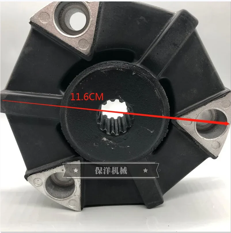 

Соединительная муфта гидравлического насоса Komatsu PC30/40, соединительный клей для экскаватора Sumitomo SH55/65/75 Yangma, 13 зубьев, 16AS