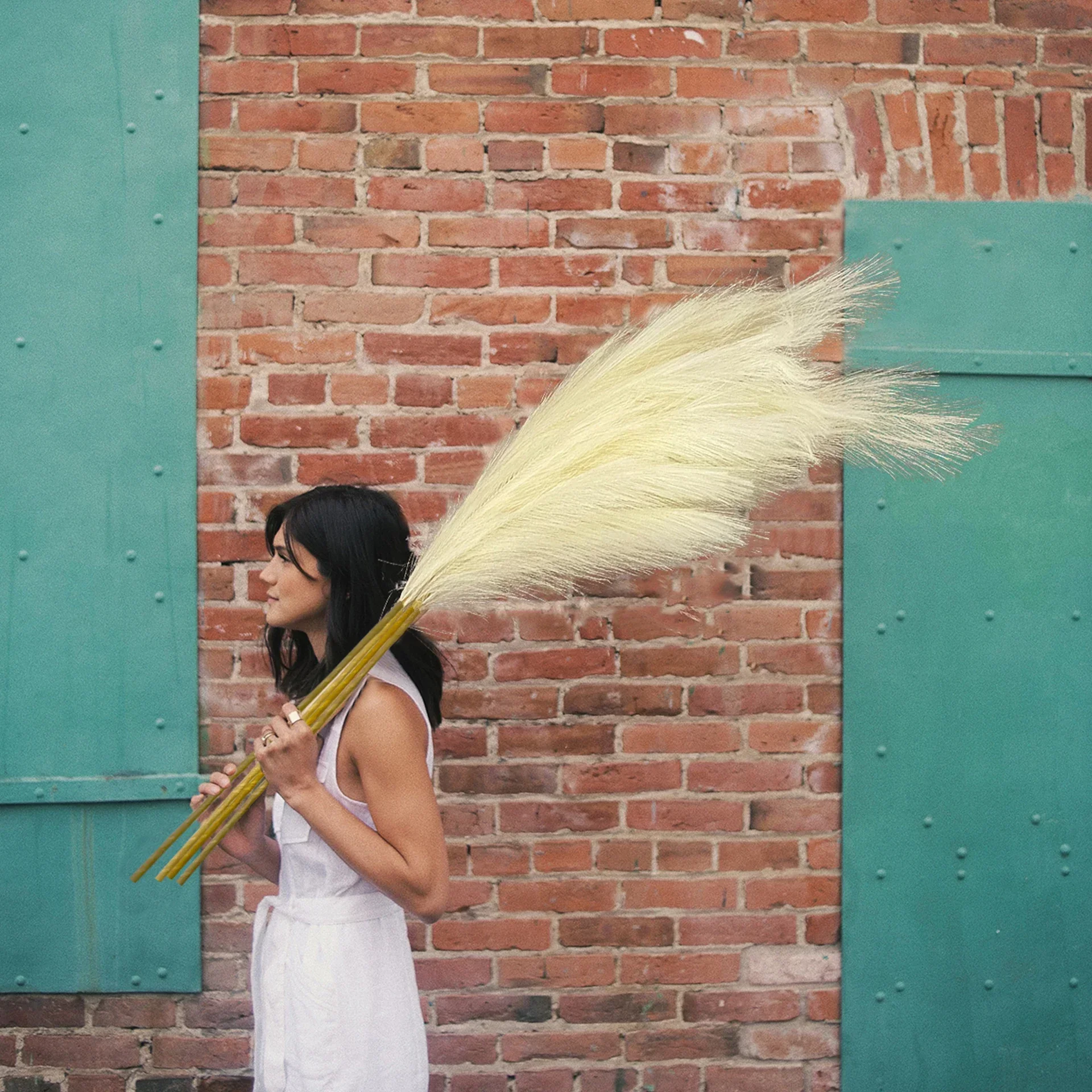 

Искусственная пампасная трава, шелк, 120 см