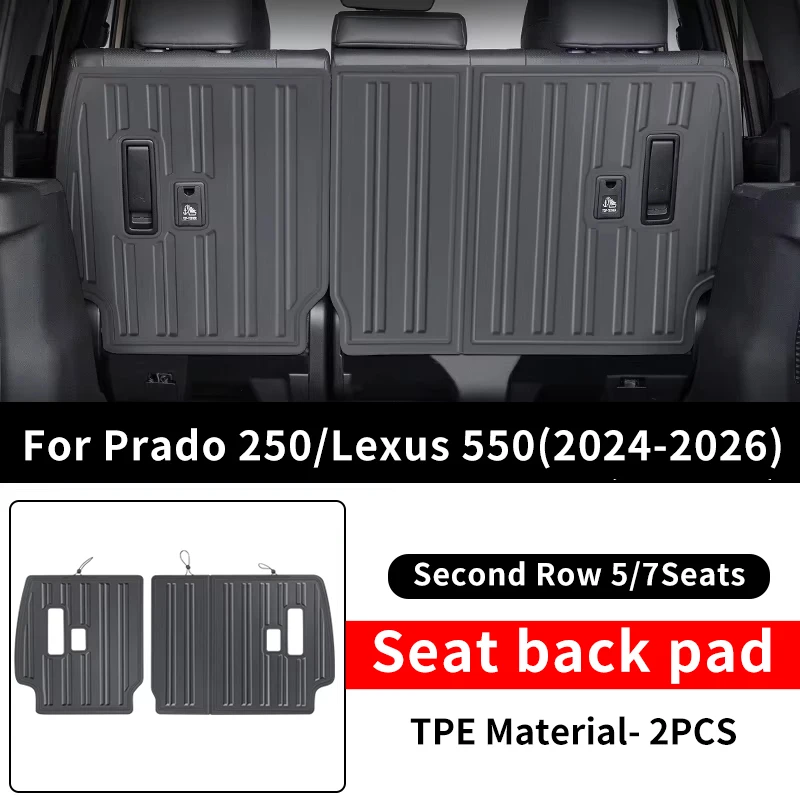 

Защитная пленка для спинки сиденья из ТПЭ с полным покрытием для Toyota 250 Land Cruiser Prado lc250 2024 2025 250 Lexus gx550, подходит для без запаха, легкая очистка