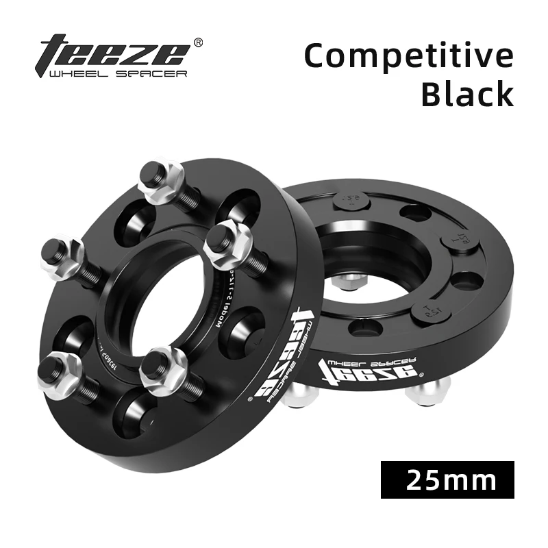 

Teeze 2/4 шт. 5x127 CB 71,6 мм M12x1,5 ступица центральная черная кованая прокладка колеса для Chrysler Pacifica фланцевая пластина 25/30 мм