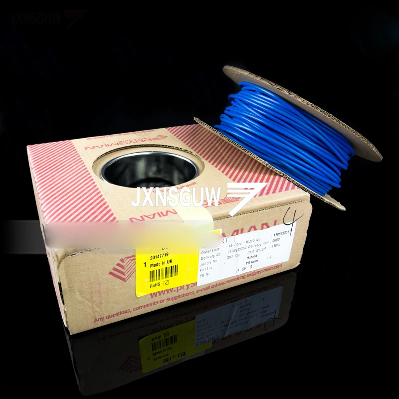 

1meter 6 square wall power cord imported from the UK PRYSMIAN pure copper multi-strand HiFi audio line