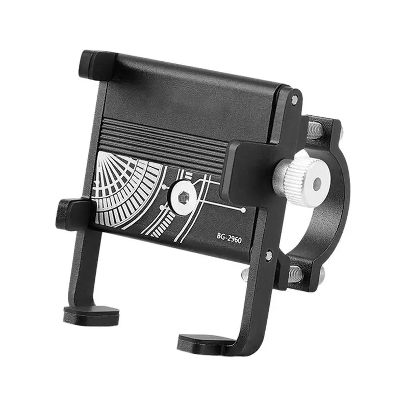 

Bicycle Phone Mount 360-Degree Rotating Phone Holder With Secure Locking Cell Phone Handlebar Mounts For Navigation Phone Calls