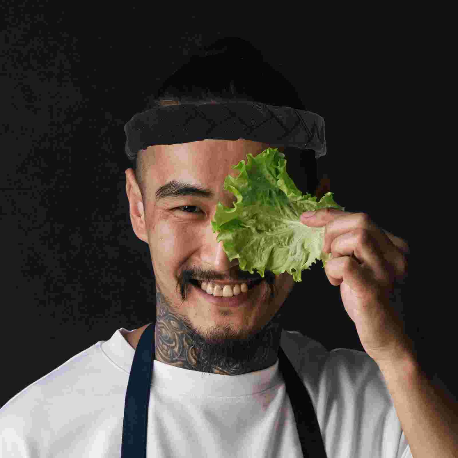 

Chef Working Headband Adjustable Karate Headband Japanese Headband Chef Costume Accessory