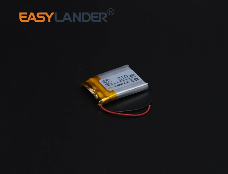 

3,7 в 210 мАч 402027 полимерный литий-ионный аккумулятор для игрового плеера, мыши, рекордера, динамика, радиоуправляемых игрушек, наушников, пуль...