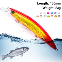 fishing lure minnow ultra long casting floating hard bait artificial jig bait with treble hooks for freshwater saltwter tackle