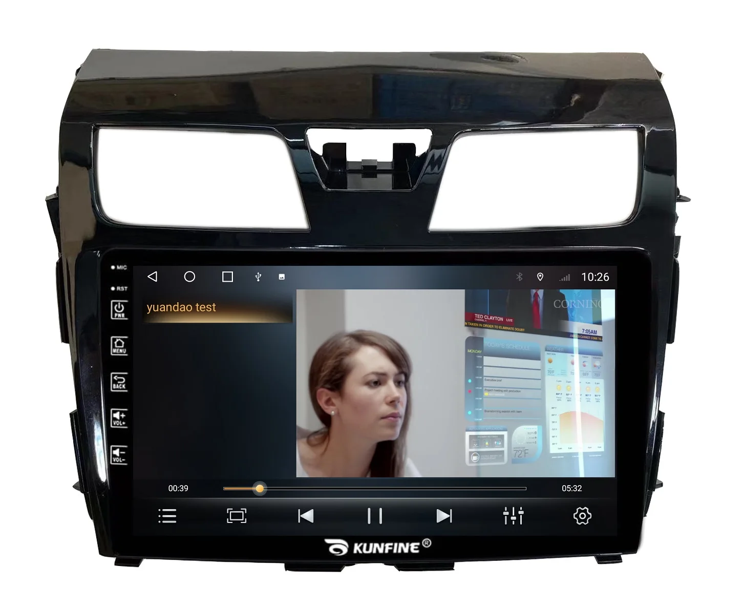 Автомагнитола для Nissan Teana 2013-2019 Восьмиядерный процессор Android 10 0 автомобильный