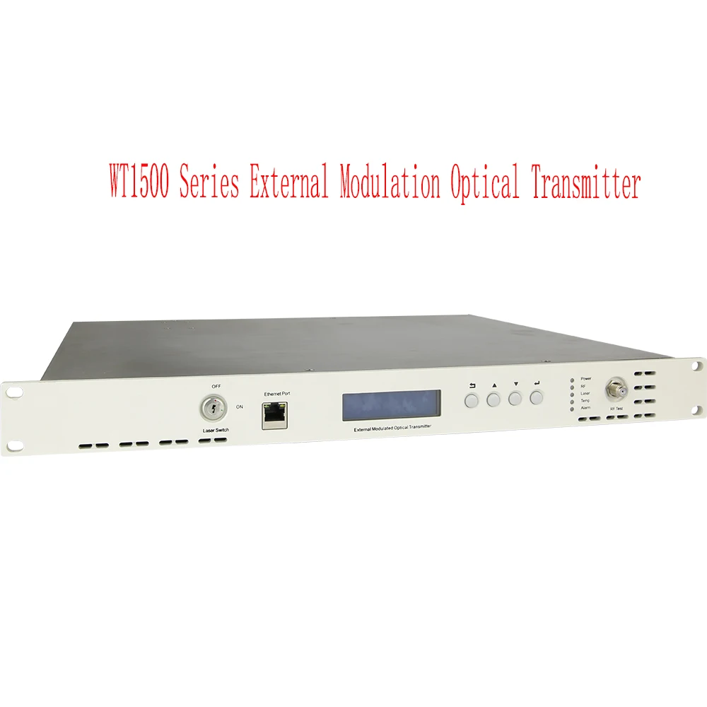 1550 нм 9 дБ внешний модулированный оптический передатчик RF в волокно ftth