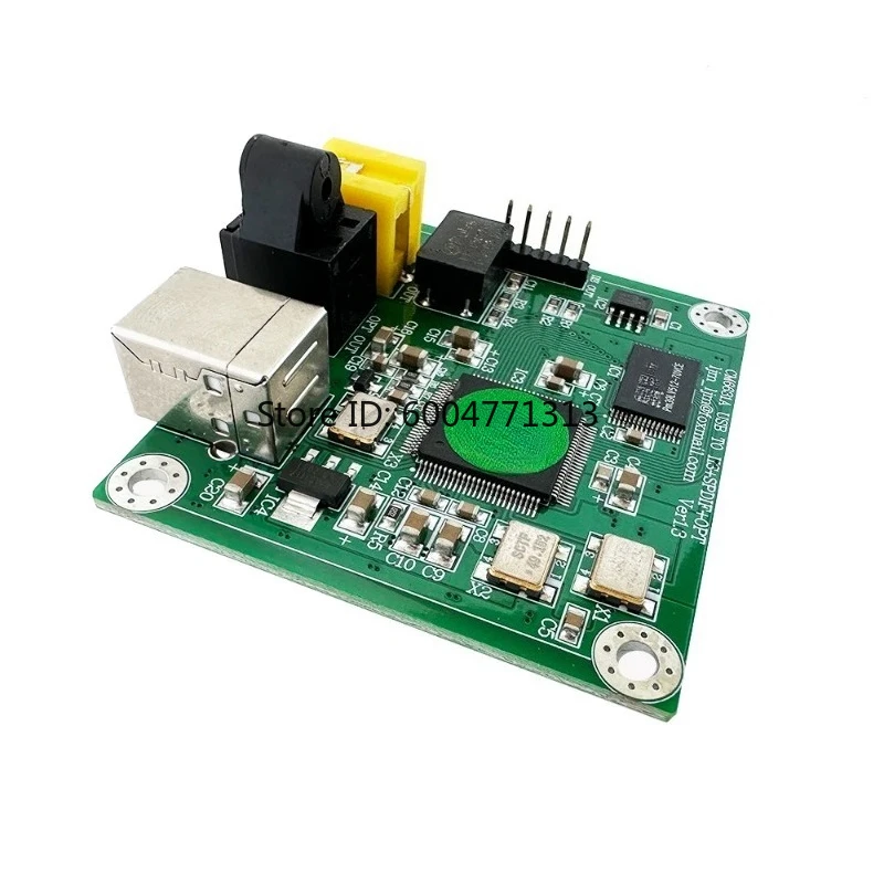 Фото CM6631A USB-конвертер аудиосигнала в SPDIF с коаксиальным и оптическим выходом, 32-битный, 384K, адаптер с высокой частотой дискретизации №5