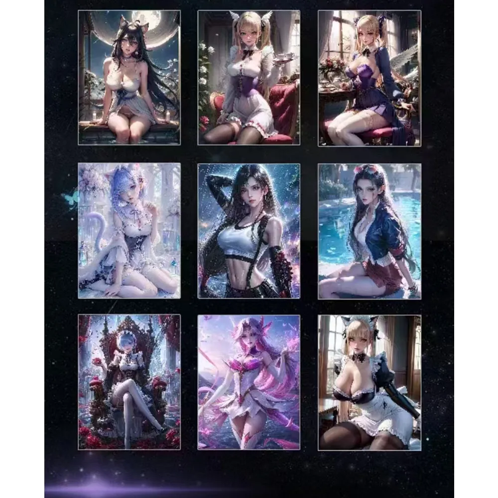 Коллекционные карты Sweet Talk Goddess Story популярные персонажи аниме для девочек