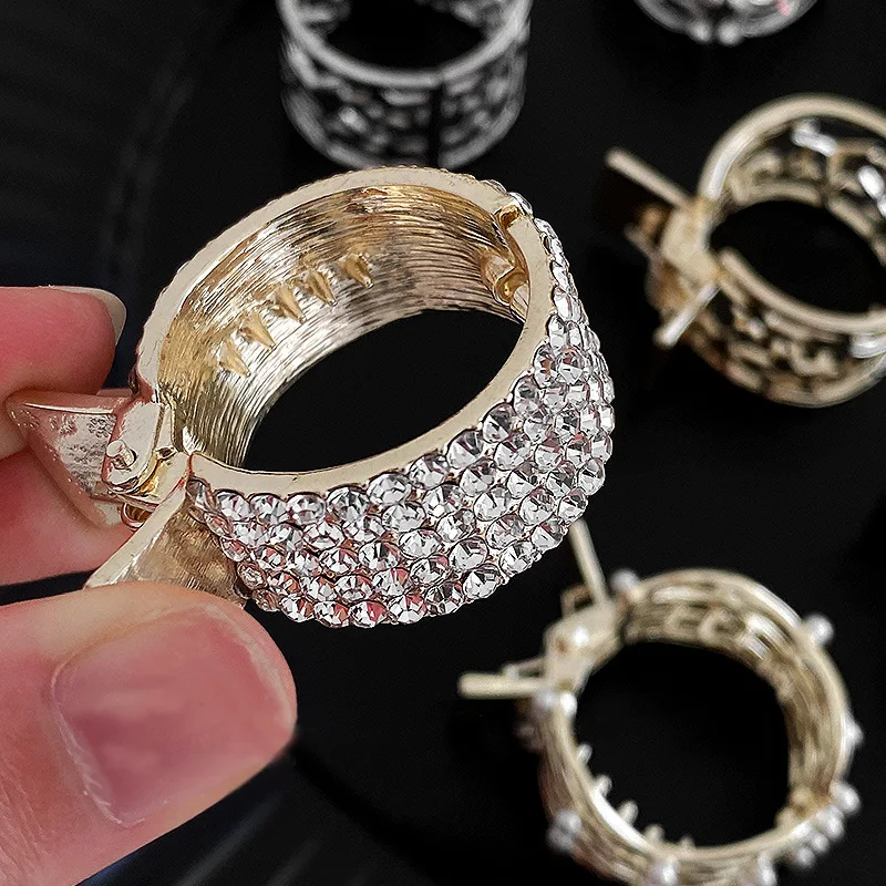 Женские заколки для волос Стразы элегантные роскошные с кошачьими ушками модные