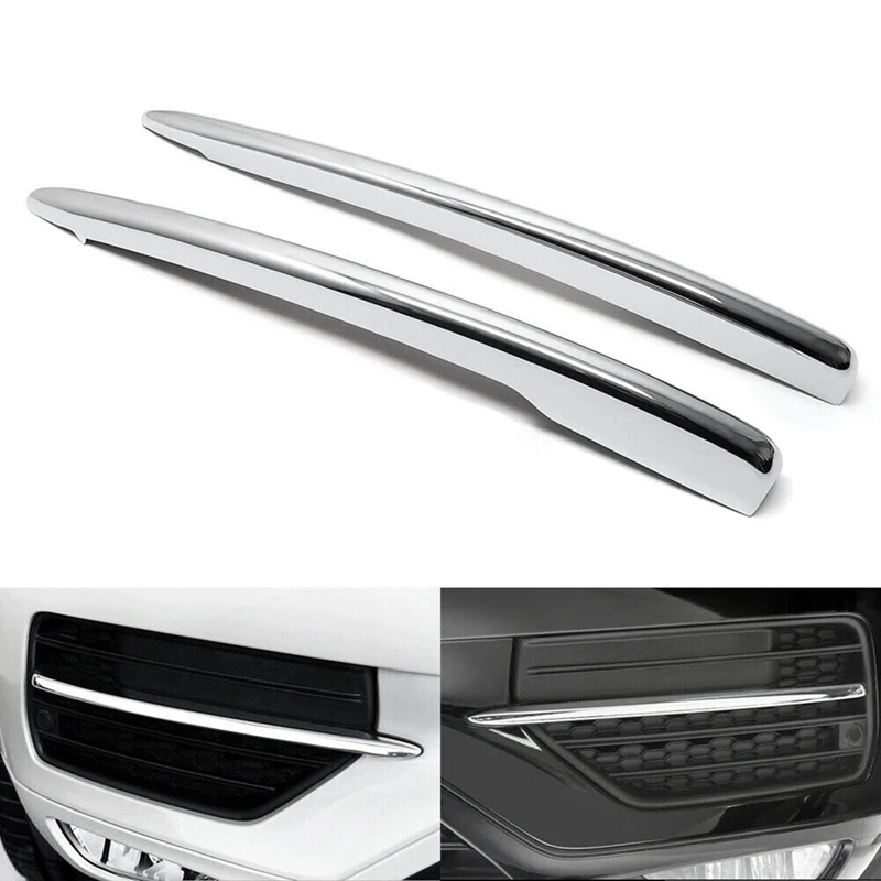 

Car Front Bumper Fog Light Eyelid Molding Cover Strip Trim for VOLVO XC90 2016-2020 Car Accessories