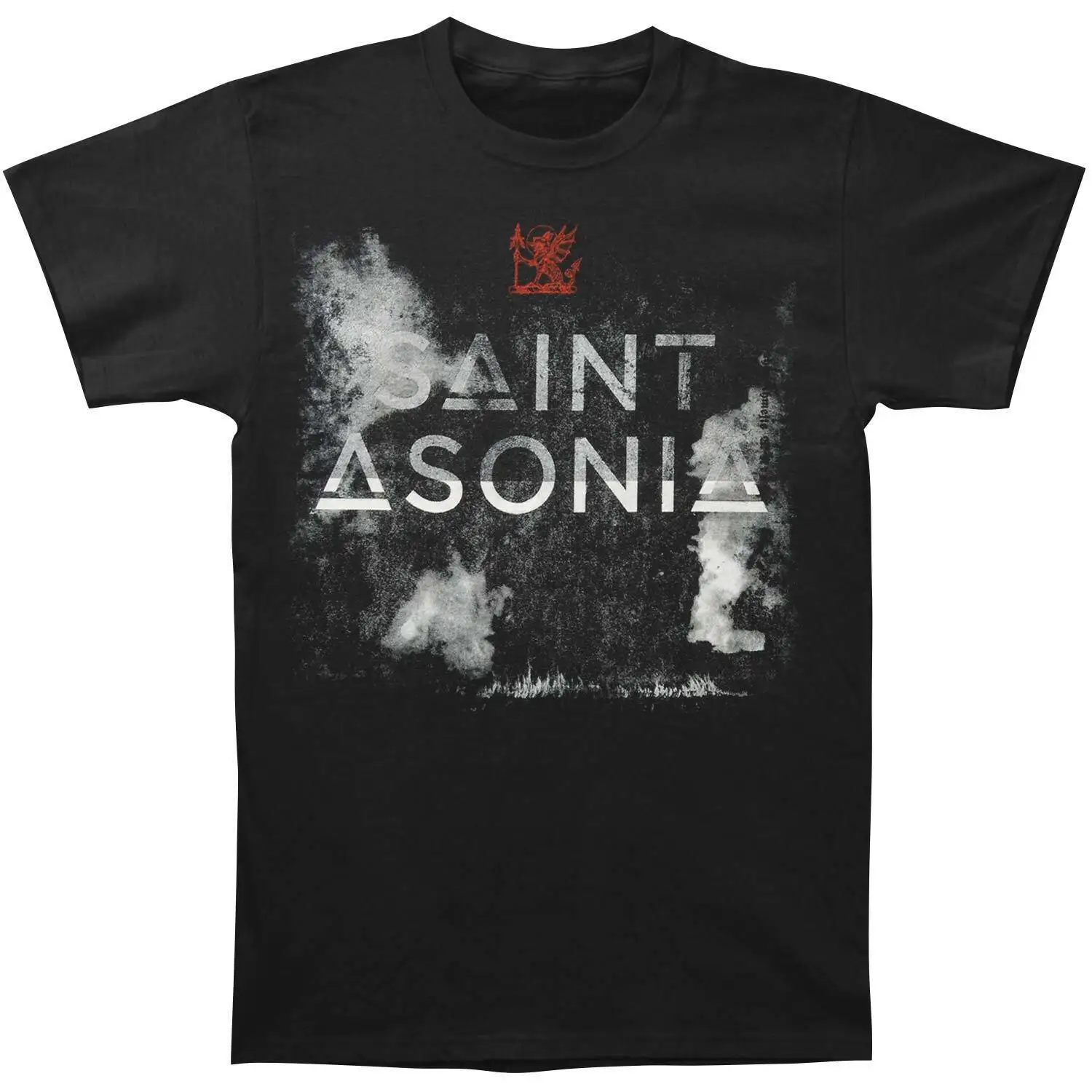Мужская Футболка Saint Asonia 2015 цвет черный