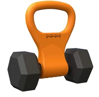 portable kettle bell handle weight grip kettlebell travel bodybuilding workout weightlifting gym fitness equipment dumbell rack