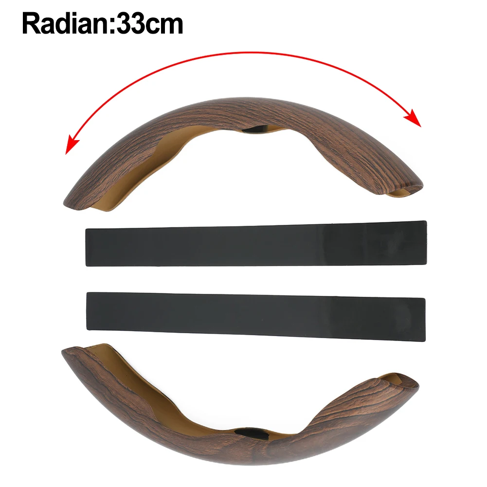 

Durable New Car Car Steering Wheel Cover Anti-fouling Anti-scratch Cover Fit 38cm Grain Grip Trim Parts Universal