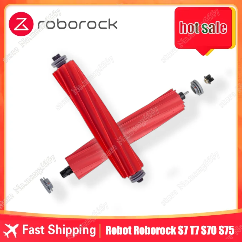 

XiaoMi – accessoires de Robot Roborock S7 S70 S75, brosses détachables de remplacement, pièces d'aspirateur à rouleau，T7