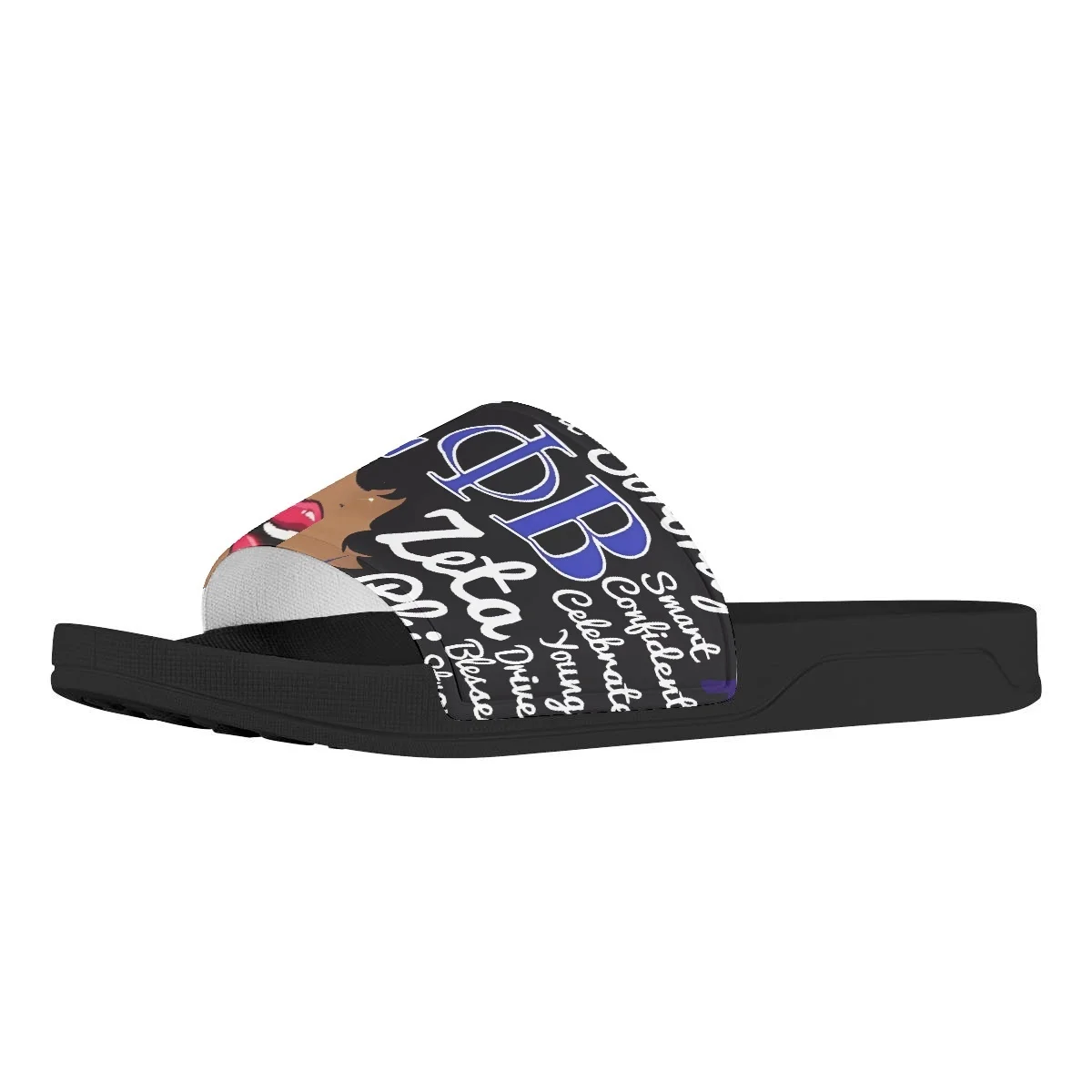 Fashion Zeta Phi Beta Flat Shoe Summer Daily Comfortable House  Flip-flop for Womens Personalized Design Mother's Day Slippers