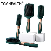 tcmhealth 3 in1 anti static massage comb set curling comb inner buckle hairdressing large plate comb airbag comb