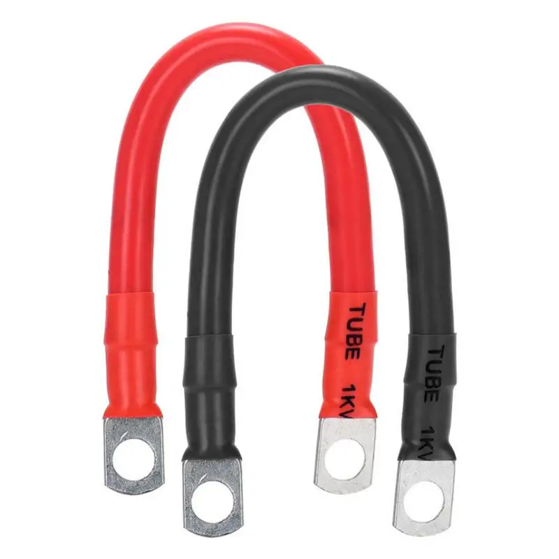 

Marine Battery Cables Tinned Copper Battery Inverter Cable 2AWG Gauge Red Or Black Soft Marine Battery Cables