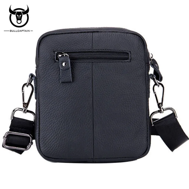 BULL CAPTAIN  Men Bag Genuine Leather Bags Men Messenger Bags Brand Casual Men's Shoulder Bag