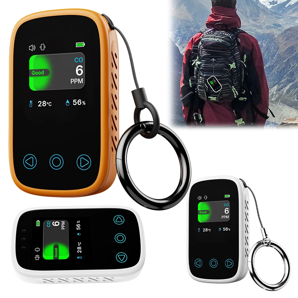 Тестер качества воздуха 3 в 1 портативный измеритель температуры и влажности с