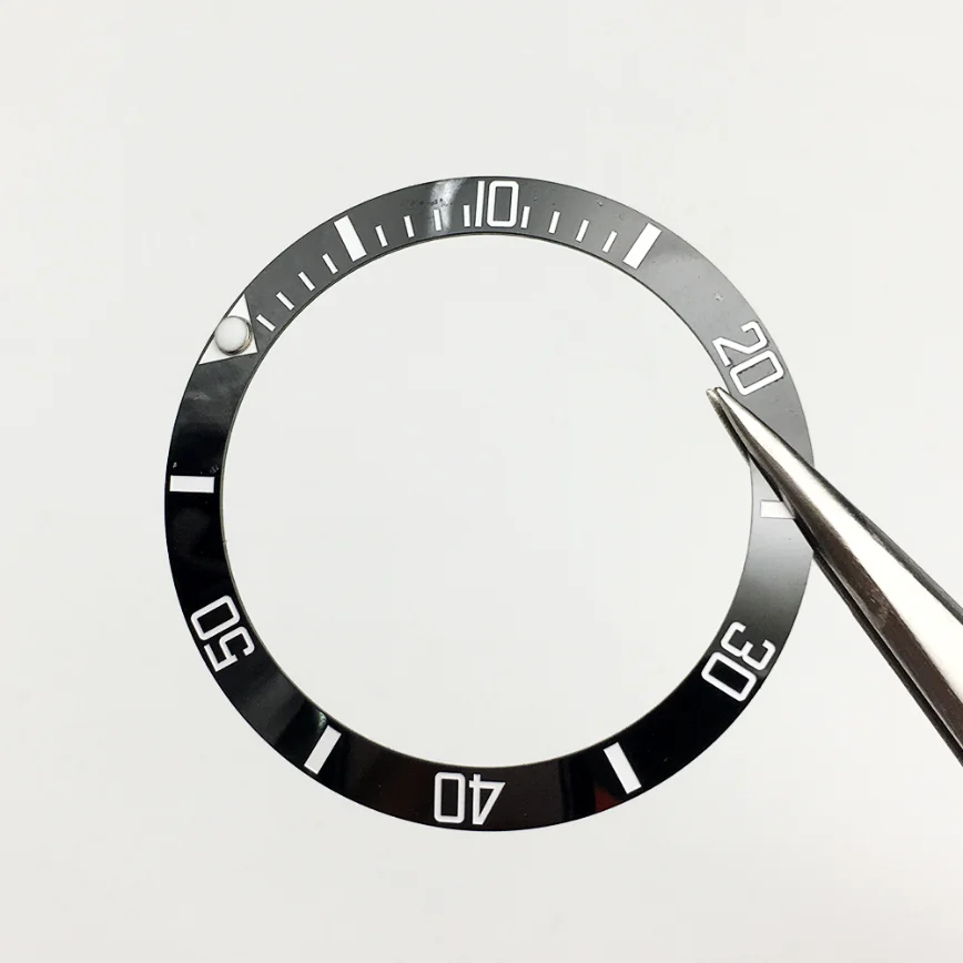 Watch Accessories 38MM Watch Bezel Insert Ceramic Bezel Dial Scale Outer Ring Bezel Outer Diameter 38MM Watch Accessories