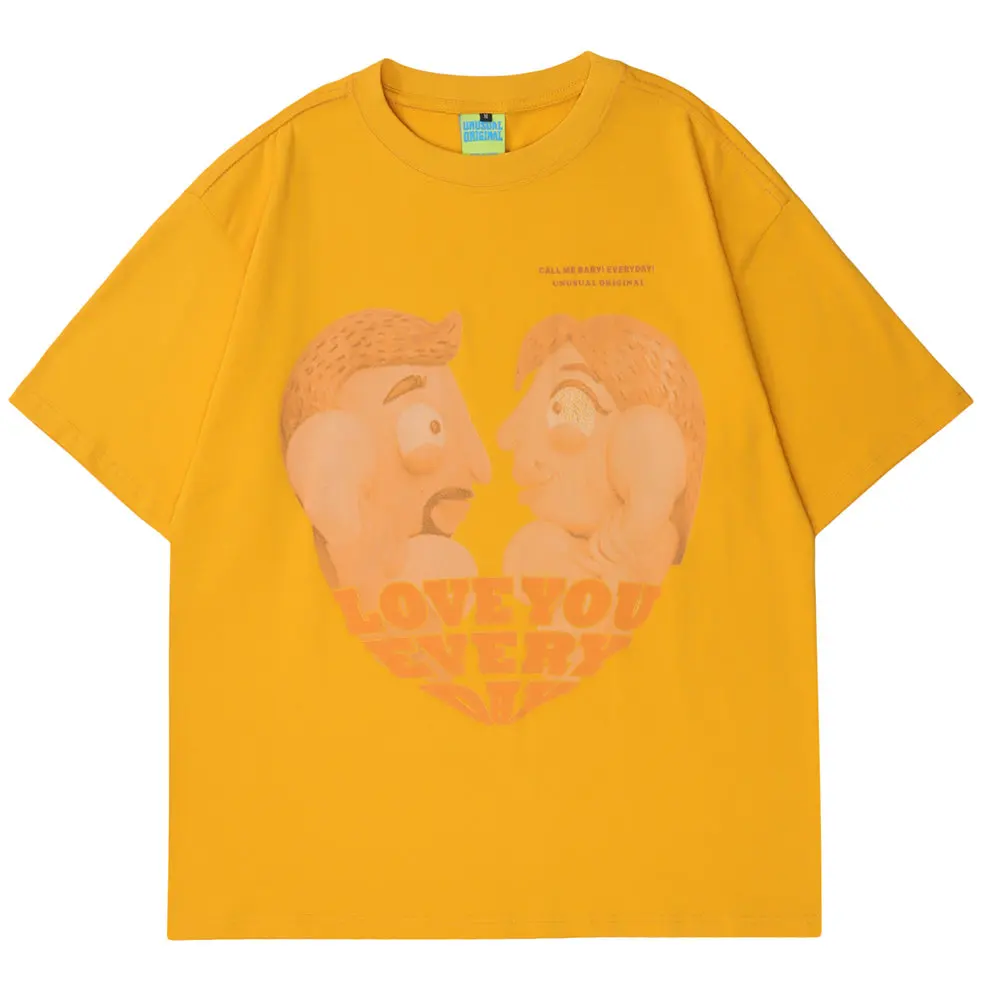 Футболка женская оверсайз с круглым вырезом, смешная хлопковая уличная одежда в стиле Харадзюку, Повседневная рубашка в стиле хип-хоп, 2022