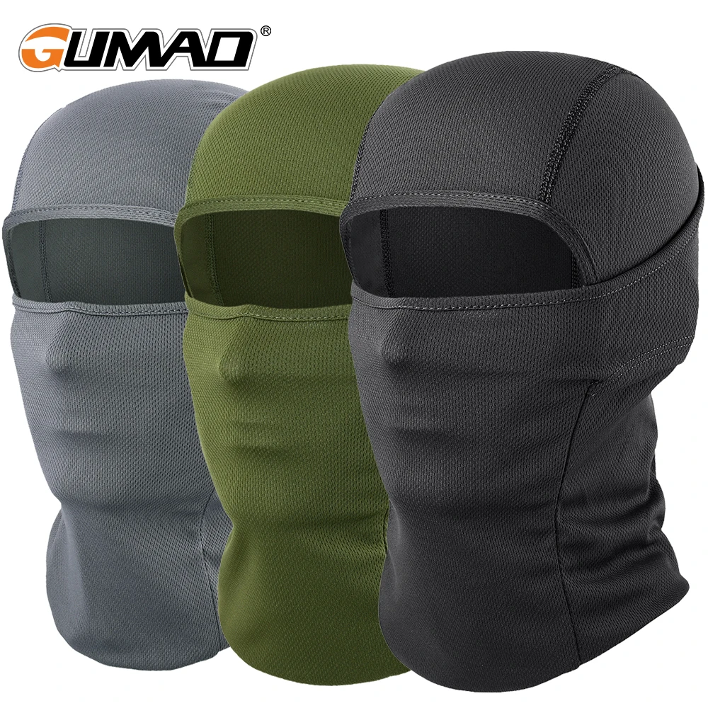 

Multicam Tactical Balaclava Full Face Mask Hiking Cycling Camping Hunting Military Airsoft Cap Bike Head Cover Summer Men Women