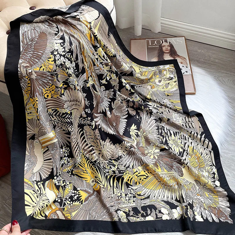 

Элегантные шали и палантины, хиджаб, женский стиль, женская модель, женская модель, размер 90*90 см