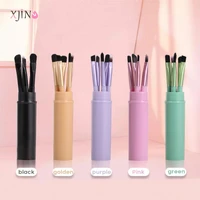 xjing 5pcs makeup brushes set for eye shadow eyebrow eyeliner eyelash eye brush cosmetics portable cheap eyes make up brush tool