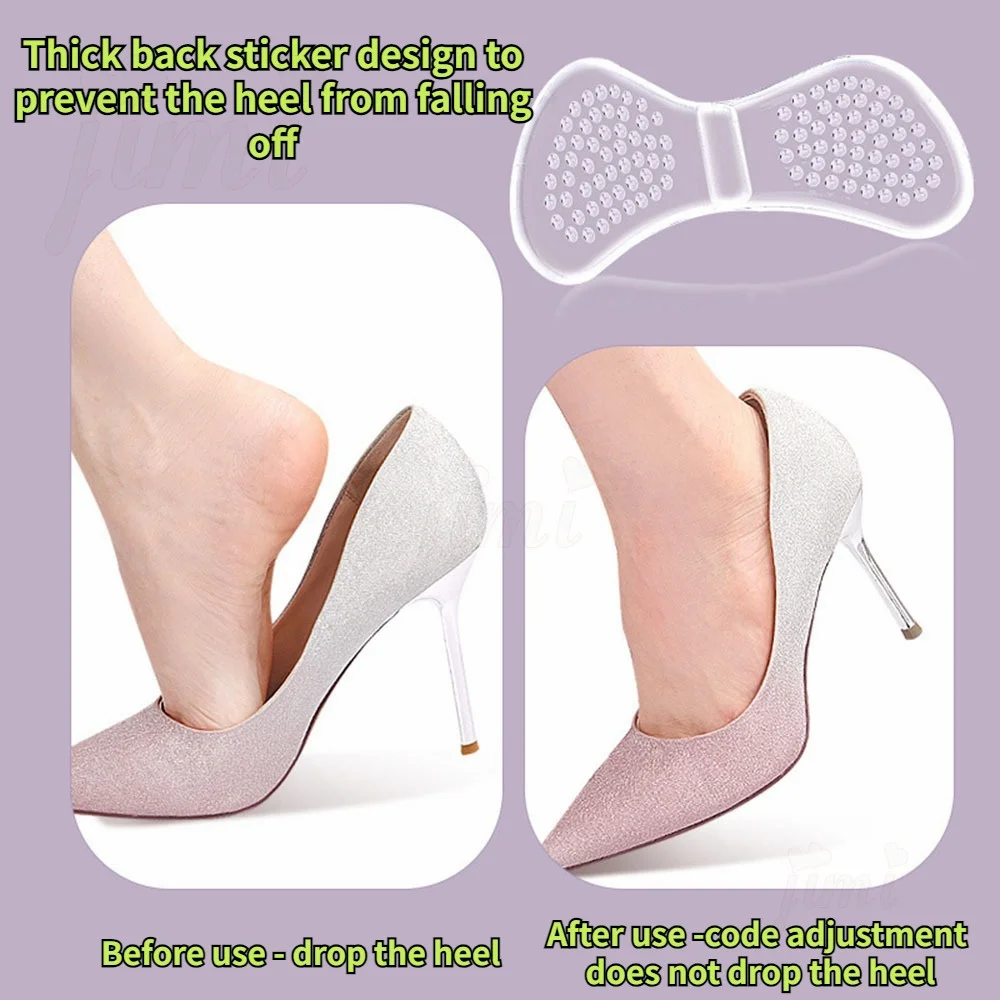 Силиконовые гелевые стельки для высоких каблуков вставки обуви подкладка пятки