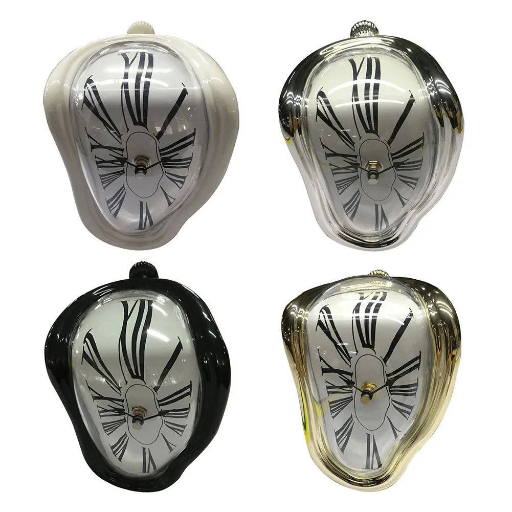 Сюрреалистичные искаженные настенные часы новые сюрреалистичные таяющие