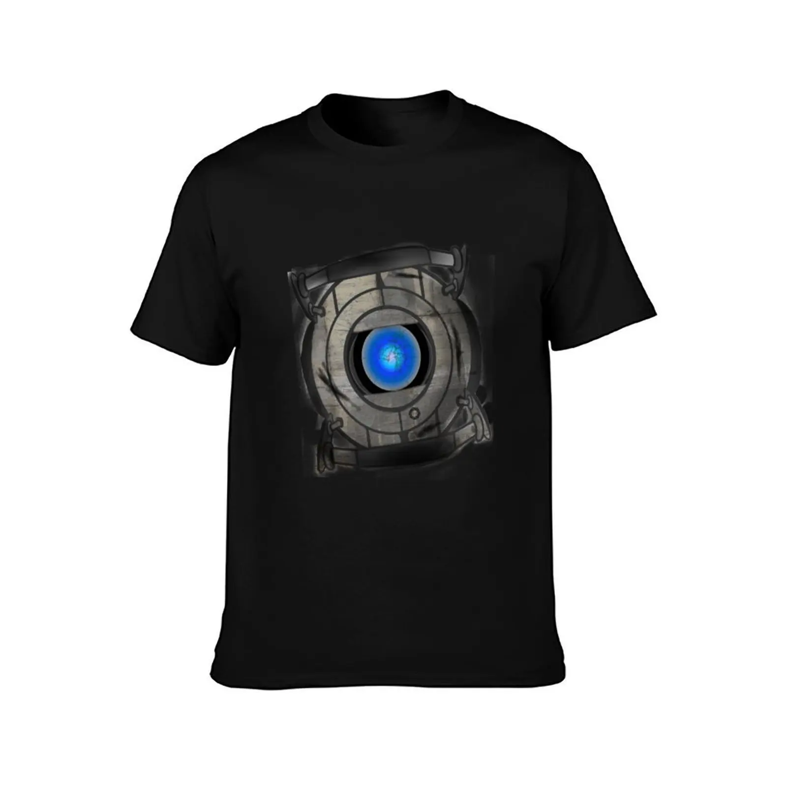 Фото Футболка Wheatley Portal 2 для бега и занятий в спортзале, спортивная футболка с короткими рукавами №2