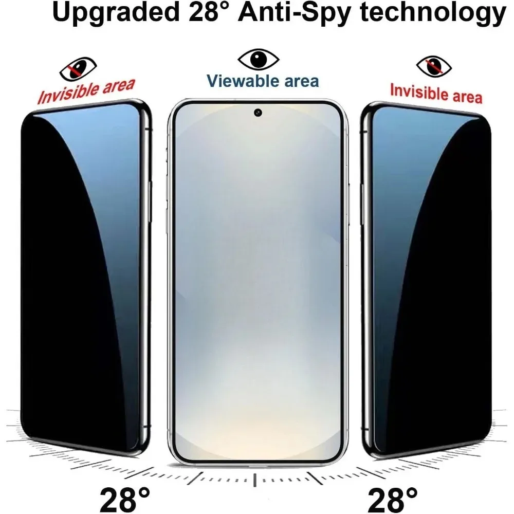 Фото 2 шт. антишпионская гидрогелевая пленка для Samsung Galaxy S26 S25 S24 S23 Ultra S22+ S21+ S20+ S25 S24 FE, защита от царапин, защитные пленки для экрана №3