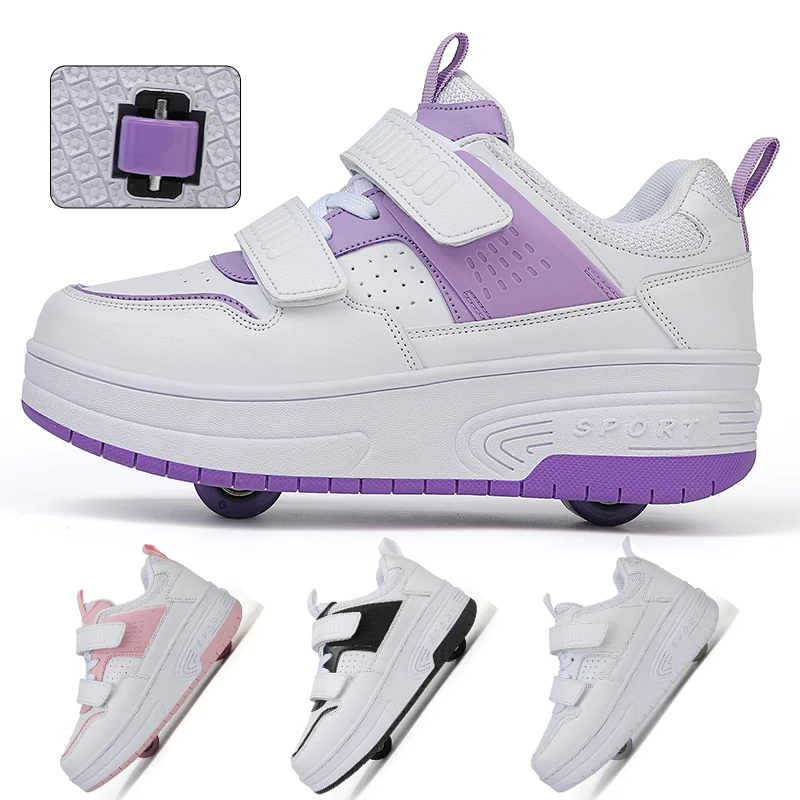 Модные роликовые коньки съемные колеса фотообувь износостойкая