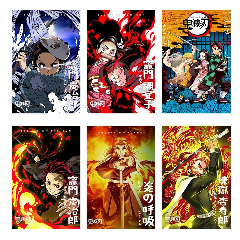 

Картина маслом по номерам «сделай сам», классическое японское мультяшное аниме, рассекающий демонов, ручная роспись, Настенная картина для детской комнаты, домашний декор, уникальный подарок