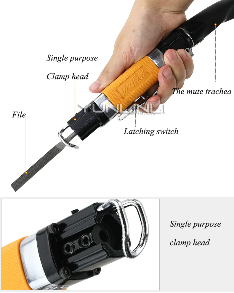 Пневматические напильники сабельный серп двойного назначения обрезка газовая